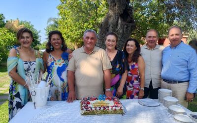 Una festa speciale per i 60 anni di Leonardo Vasta: riunita un’intera famiglia, con tre coppie di cugini gemelli
