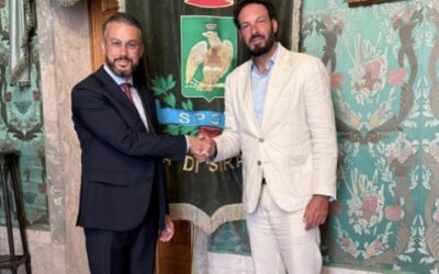 UniCredit si conferma Banca del Territorio | Incontro tra il Sindaco Italia e il Manager Mancini