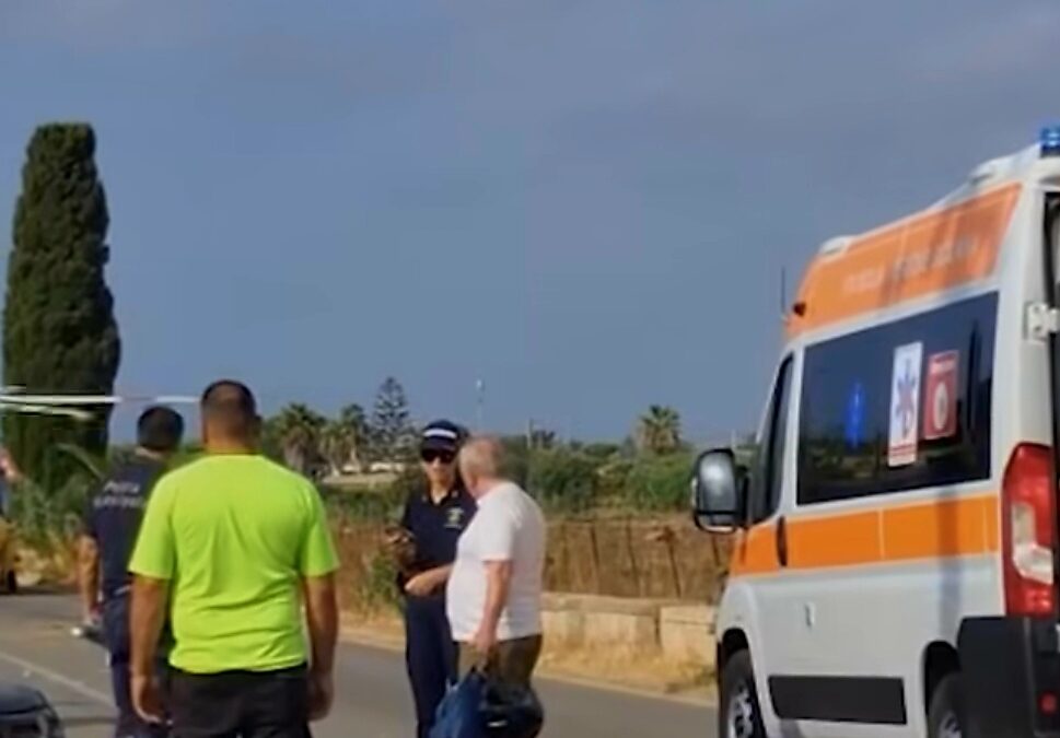 Grave incidente a Punta Milocca | Motociclista trasferito in elisoccorso