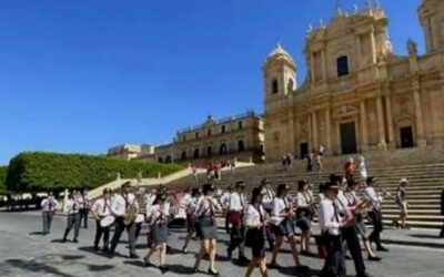Quattro bande in concerto a Noto per il II Raduno Bandistico del Val di Noto