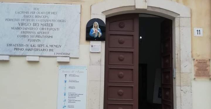 Siracusa | Il 28 e 29 Luglio veglia mariana e pellegrinaggio della Madonna delle Lacrime