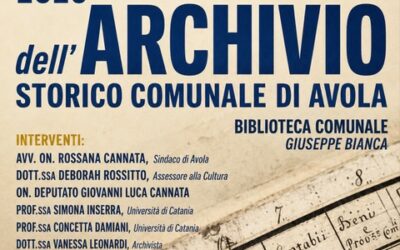 Avola inaugura il nuovo Archivio Storico comunale| Venerdì la cerimonia di apertura