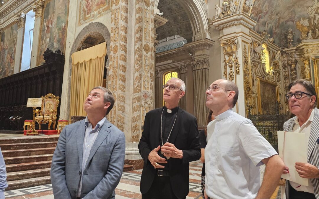 Acireale, l’ambasciatore dell’Azerbaigian presso la Santa Sede in visita al vescovo Raspanti