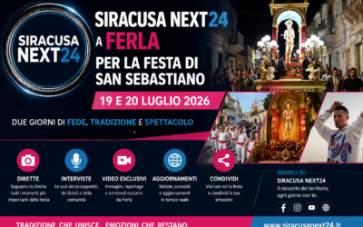 Siracusa Next24 per due giorni a Ferla | Gli articoli e lo SPECIALE sulla Festa 2026 di San Sebastiano