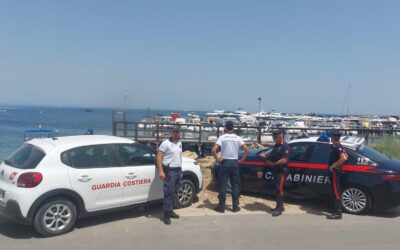 Brucoli, maxi controlli di Carabinieri e Guardia Costiera | Denuncia e multe per oltre 20 mila euro