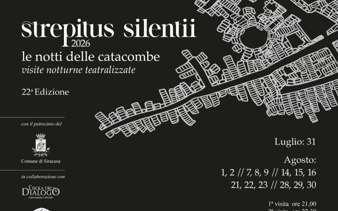 Le Catacombe di San Giovanni riaprono di notte con “Strepitus Silentii”