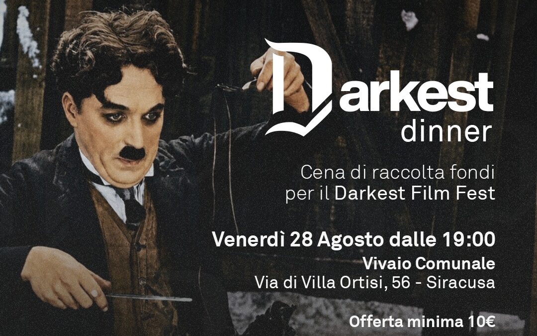 Darkest Film Fest, a Siracusa una cena per sostenere il cinema indipendente | Appuntamento al Vivaio Comunale