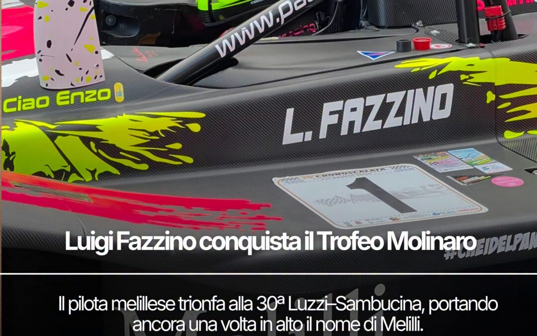 Luzzi-Sambucina, Luigi Fazzino trionfa ancora | Conquista il 15° Trofeo Silvio Molinaro