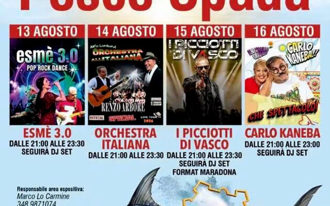 Torna ad Avola la Sagra del Pesce Spada | 18ª Edizione