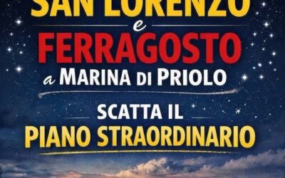 Marina di Priolo pronta per San Lorenzo e Ferragosto: sicurezza rafforzata, bus notturno e piano straordinario per il litorale