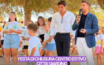 Città Giardino, festa finale del Centro Estivo tra sorrisi, giochi e condivisione