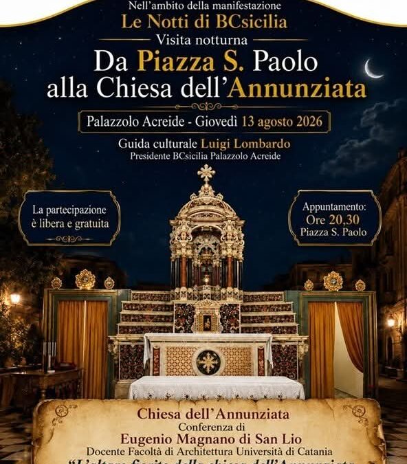 Alla scoperta del barocco siciliano | Visita notturna a Palazzolo Acreide