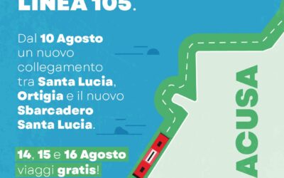 Siracusa, al via la nuova linea bus 105: collegamenti strategici tra Ortigia e i luoghi chiave della città