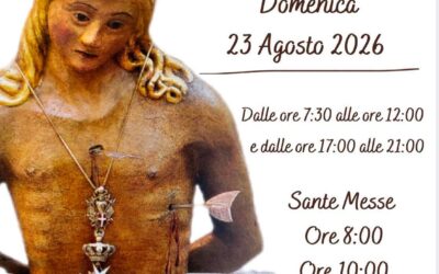 A Melilli l’esposizione estiva del simulacro di San Sebastiano