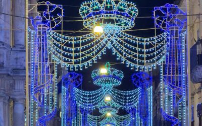 Noto si illumina per San Corrado: le luminarie accompagnano l’estate