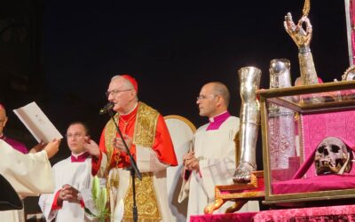 Aci Castello, il cardinale Parolin presiede la veglia per Sant’Agata