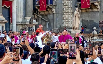 Catania | Il teschio di Sant’Agata è tornato nel busto reliquiario