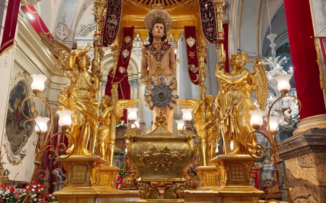 Palazzolo | Ottava di San Sebastiano – Stasera la suggestiva uscita della “Vara che Cianciani”
