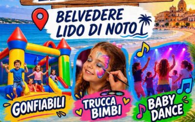 Lido di Noto, festa per i più piccoli al Belvedere