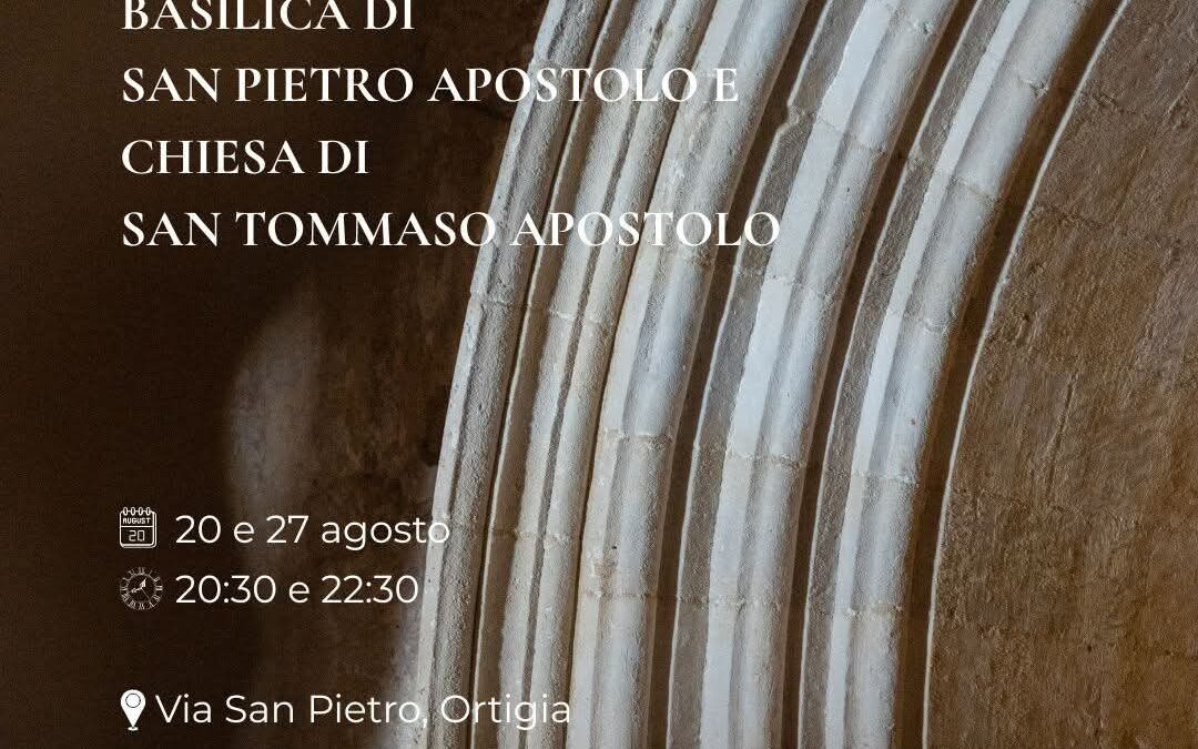 Visite serali a Siracusa: gli ultimi due appuntamenti per scoprire le chiese di Ortigia