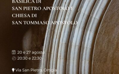 Visite serali a Siracusa: gli ultimi due appuntamenti per scoprire le chiese di Ortigia