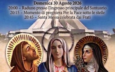 Siracusa, il 30 agosto il pellegrinaggio dell’O.F.S. al Santuario Madonna delle Lacrime