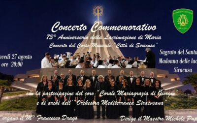 L’omaggio musicale della Banda Città di Siracusa alla Madonna delle Lacrime