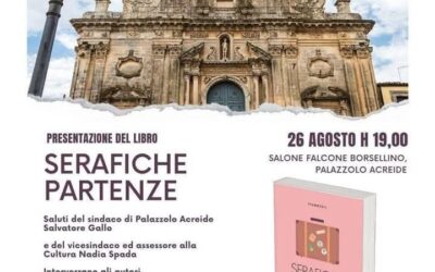 Palazzolo Acreide ospita la presentazione del libro “Serafiche Partenze” | Un progetto tra letteratura e solidarietà