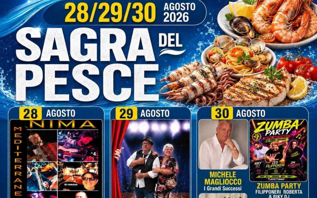 A Rosolini la sagra del pesce | Tre giornate di gusto, musica e spettacolo