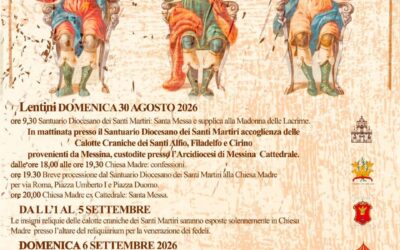 Lentini | Le Reliquie dei Santi Martiri tornano alla venerazione dei fedeli