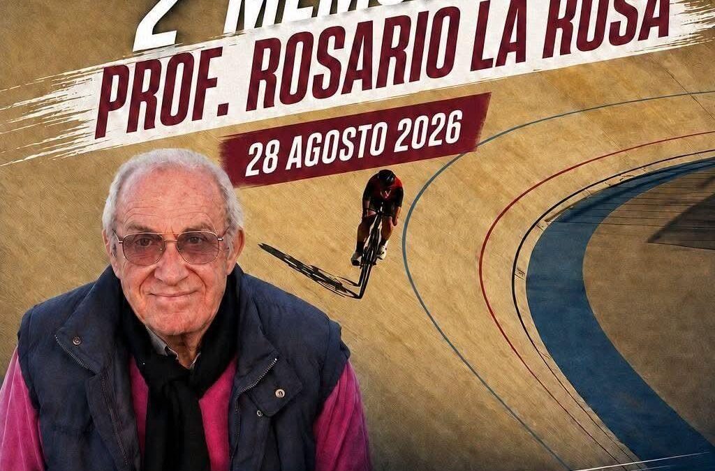 A Noto il 2º Memorial Prof. Rosario La Rosa: appuntamento con il Ciclismo Regionale su Pista