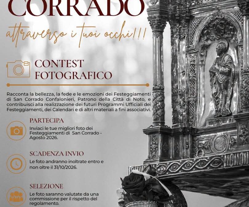 “San Corrado attraverso i tuoi occhi”: al via il contest fotografico a Noto