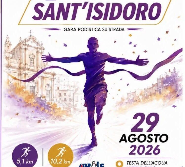 Torna la corsa a Noto: al via il 2° Trofeo Sant’Isidoro