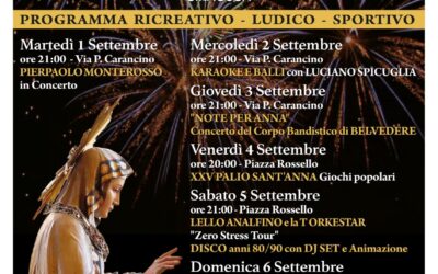 Festa di Sant’Anna a Belvedere | Pubblicato anche il programma degli spettacoli a cura del Comune di Siracusa