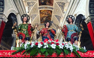 Lentini celebra i Santi Martiri Alfio, Filadelfo e Cirino. Il 2 Settembre la solenne festa delle Reliquie