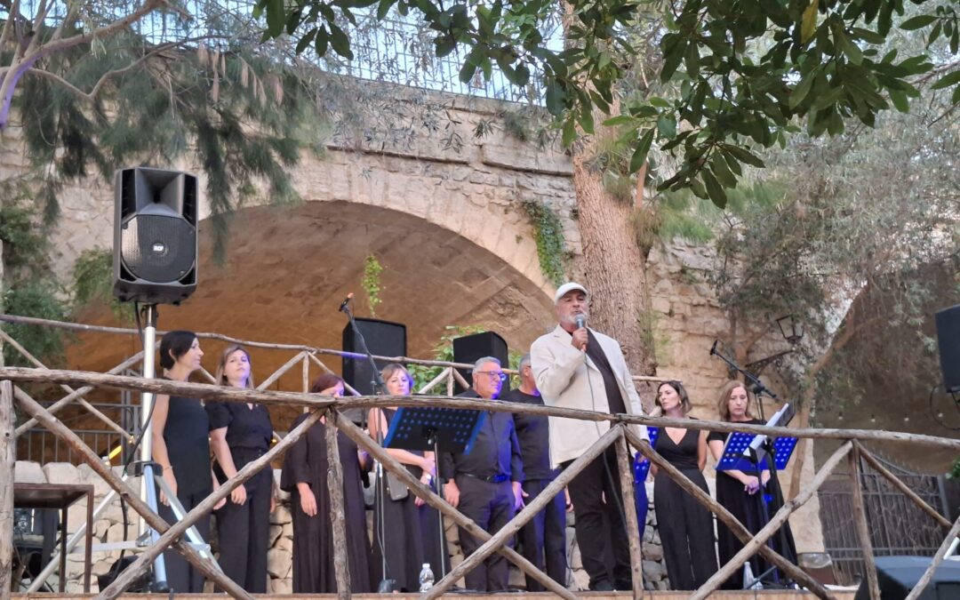 Modica al tramonto, il Gospel incanta gli Orti di San Giorgio