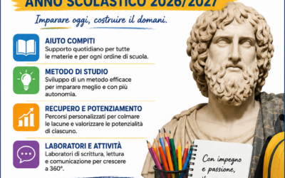 Archiviato il Ferragosto, lo Studio Professionale Angelo Di Tommaso dà ufficialmente il via alle iscrizioni per il nuovo Doposcuola 2026/2027