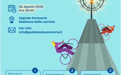 “Pedalando nella storia con Maria”: in bici sui luoghi della Lacrimazione della Madonna