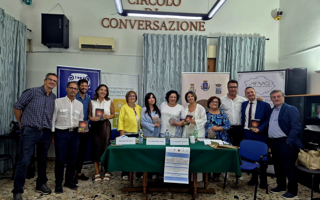 “L’isola degli inganni” di Maria Elisa Aloisi diventa un corso di formazione per avvocati a Lentini