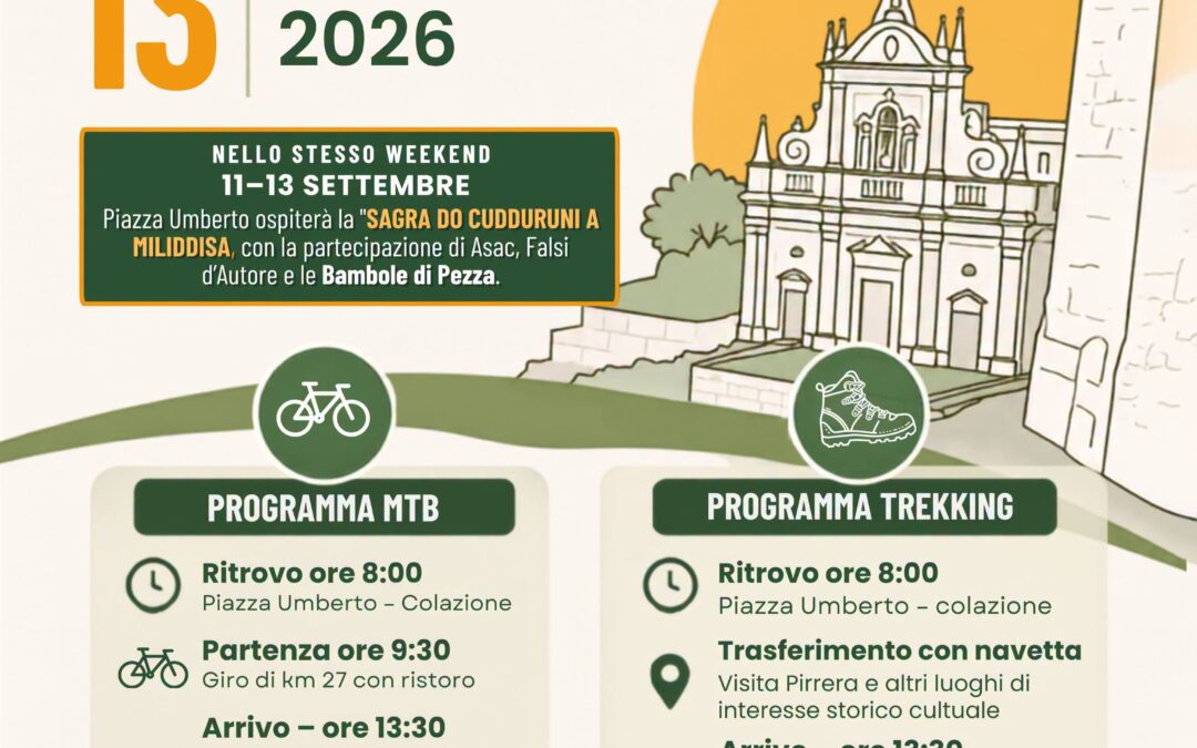 1° Cicloraduno “Terrazza degli Iblei” e Sagra do Cudduruni a Melilli