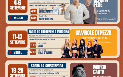 Melilli | Tre sagre e tre weekend di musica, tradizione e sapori