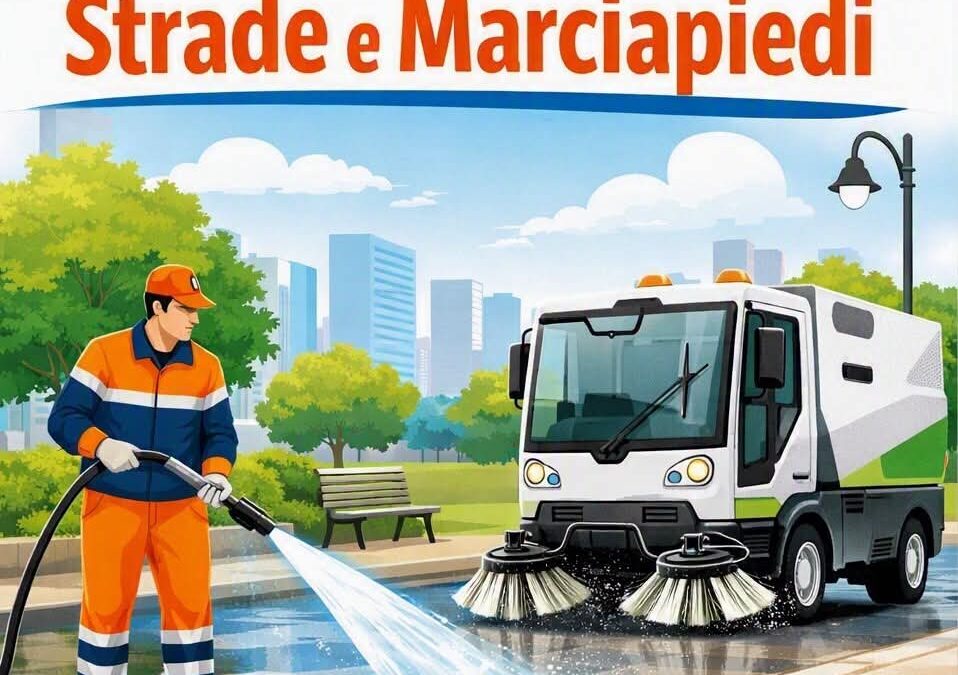 Priolo Gargallo, al via il lavaggio di strade e marciapiedi: gli interventi il 4 settembre