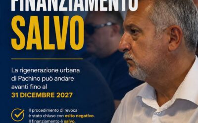 Pachino, finanziamento per la rigenerazione urbana salvo: il progetto può proseguire