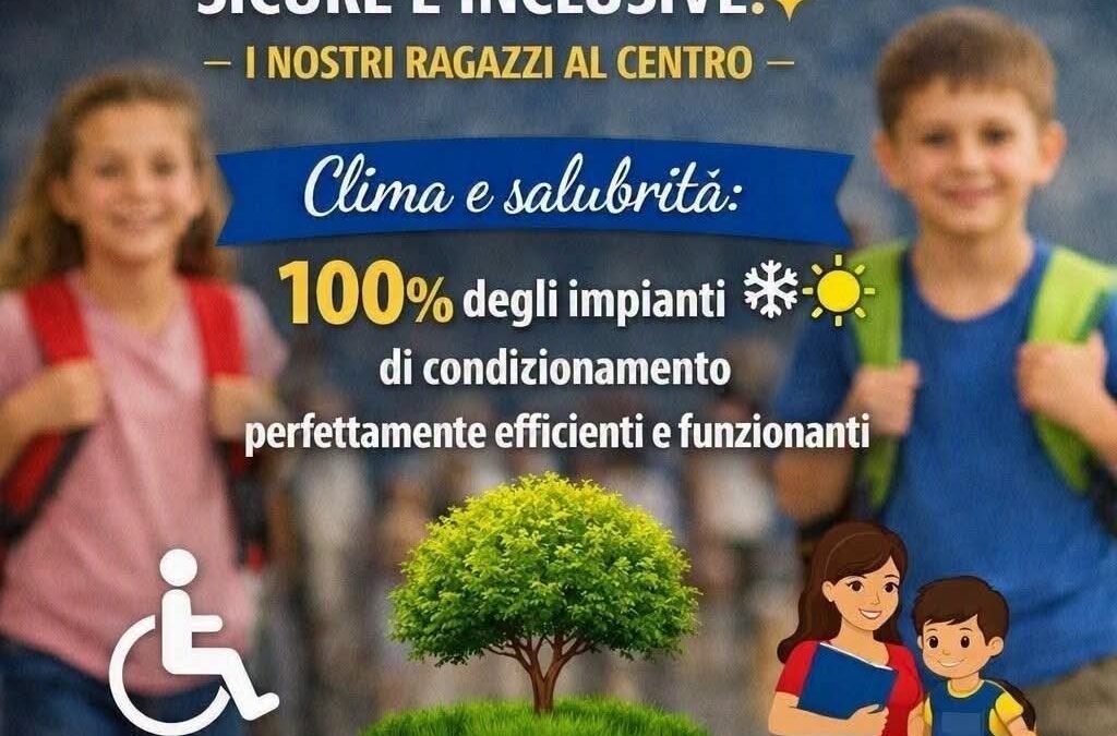 Scuole pronte a Priolo | Verificati tutti gli impianti di climatizzazione