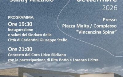 Si inaugura il nuovo Teatro all’aperto “Subby Anzaldo” a Carlentini