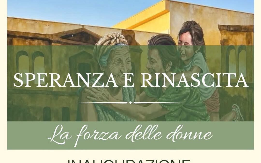 Solarino celebra “La forza delle donne” con un nuovo murales di Ligama