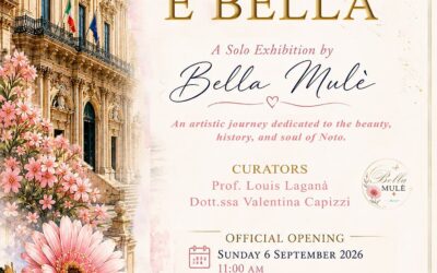 “Noto è Bella”: la mostra personale di Bella Mulè ai Bassi di Palazzo Ducezio