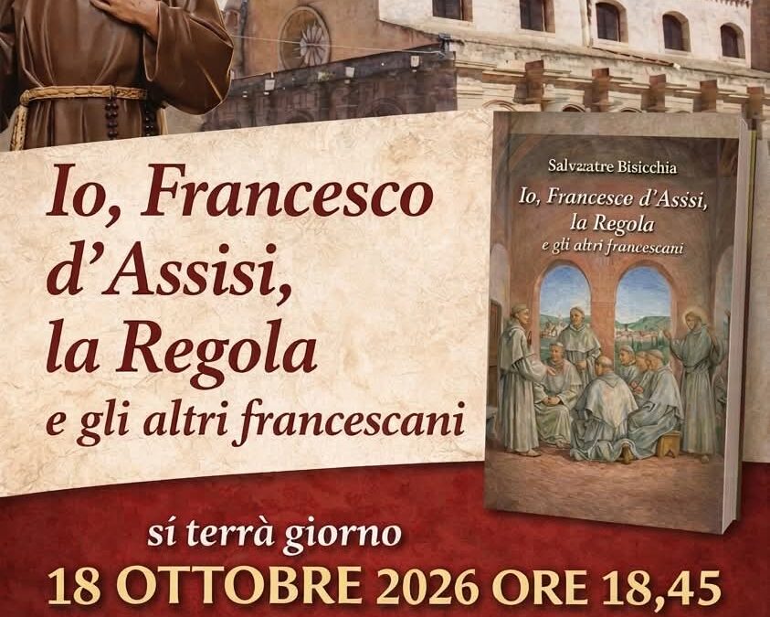 A Siracusa la presentazione del nuovo libro di Salvatore Bisicchia dedicato a San Francesco