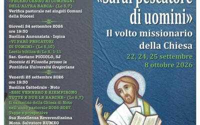 «Sarai pescatore di uomini»: Il Convegno Diocesano di inizio anno pastorale 2026-2027 a Noto