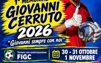 Torneo di Halloween 2026: al via il 1° Memorial Giovanni Cerruto a Siracusa